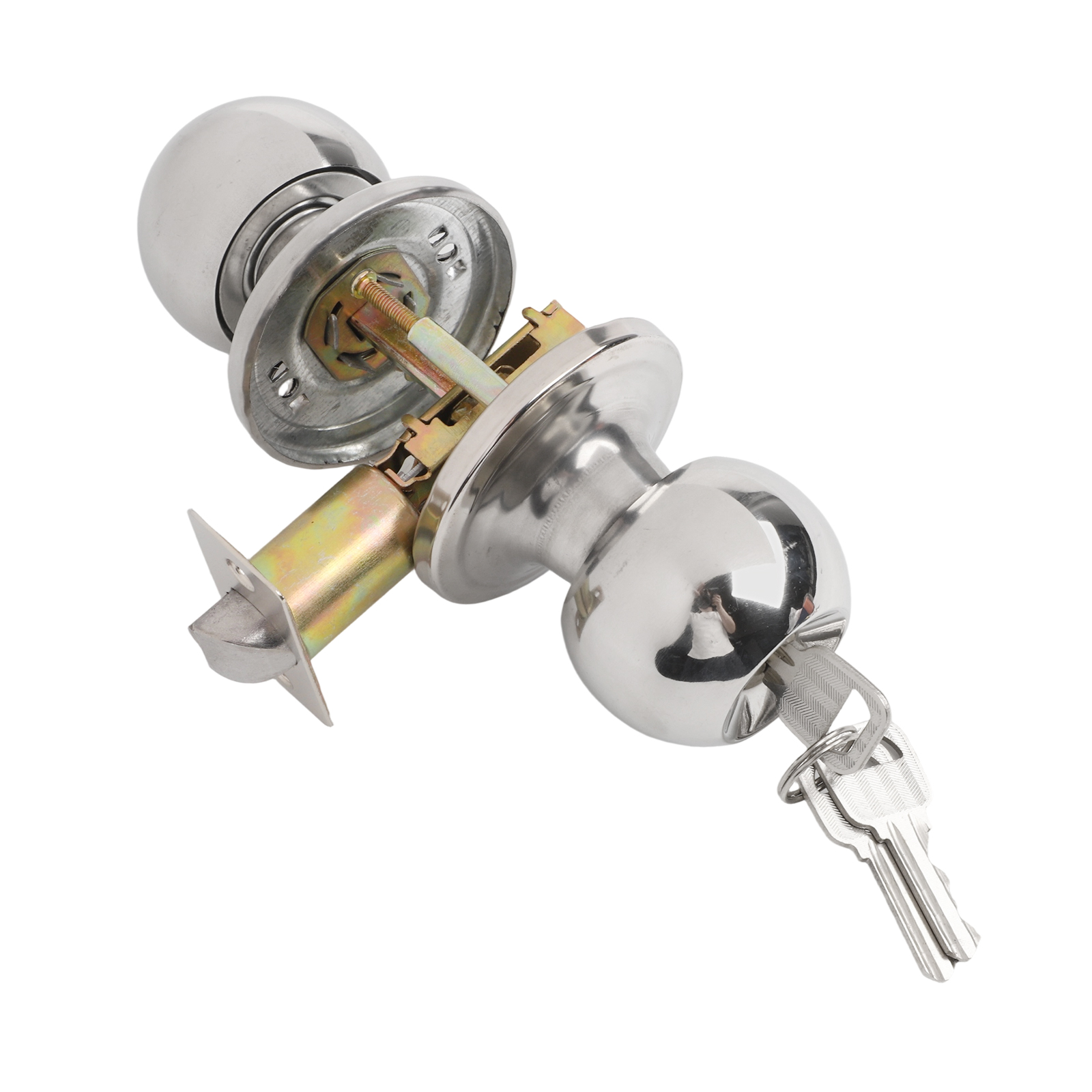 Home Bathroom Lock - Door Set Knob Handle Lock With