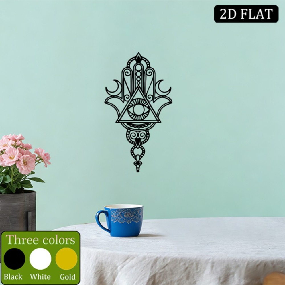Home & Bathroom Building Products Pte Ltd Photos - CIFBUY Iron Wall Art Hamsa Evil