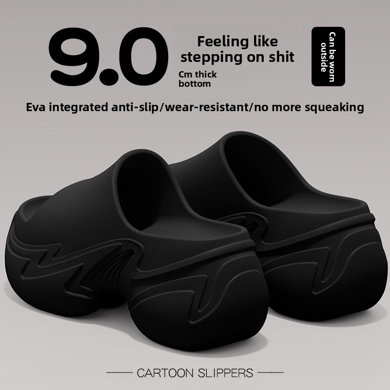 Home Outdoor Bathroom - High-top slippers 2026 new summer style,