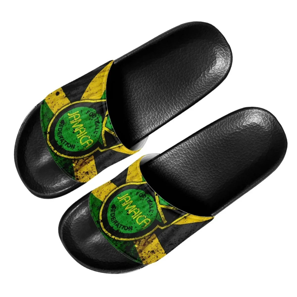 Home Outdoor Bathroom - Jamaica Flag Art Design Print Slippers