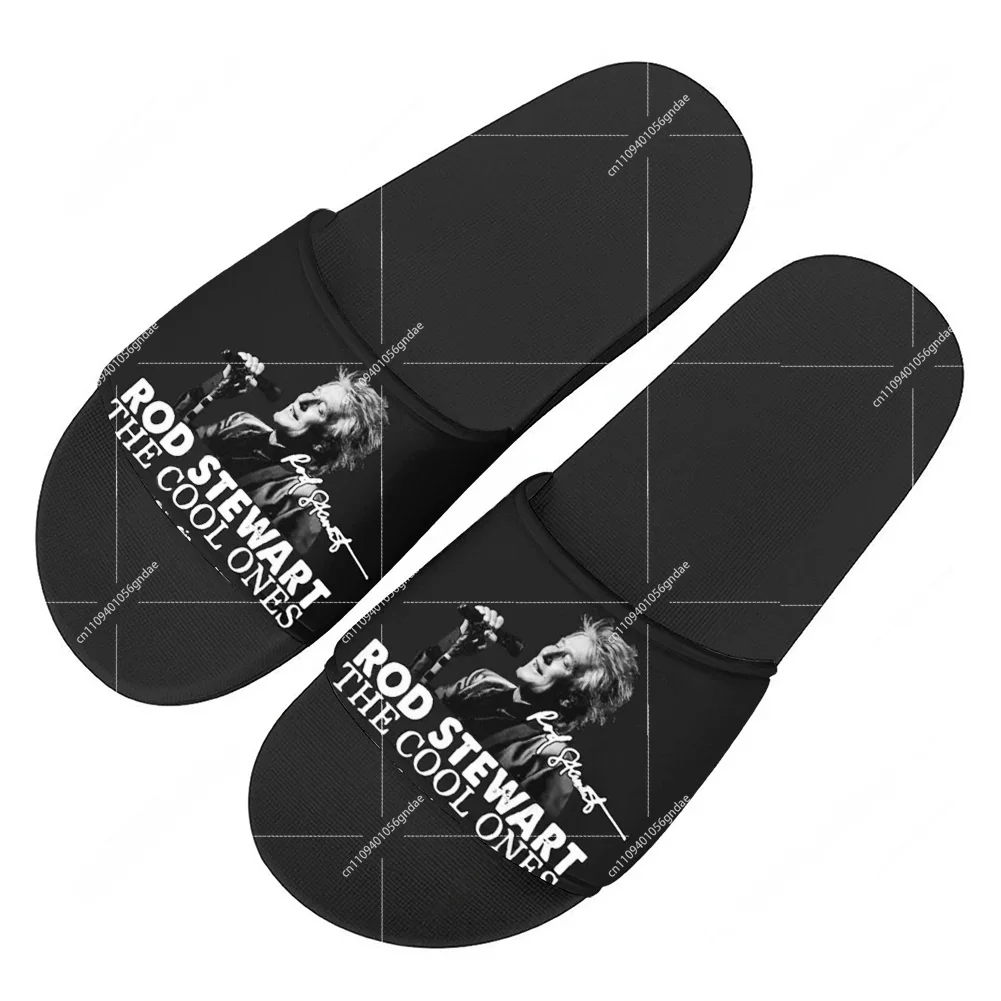 Home Outside Bathroom - Rod Stewart Pop Music Rock Slippers