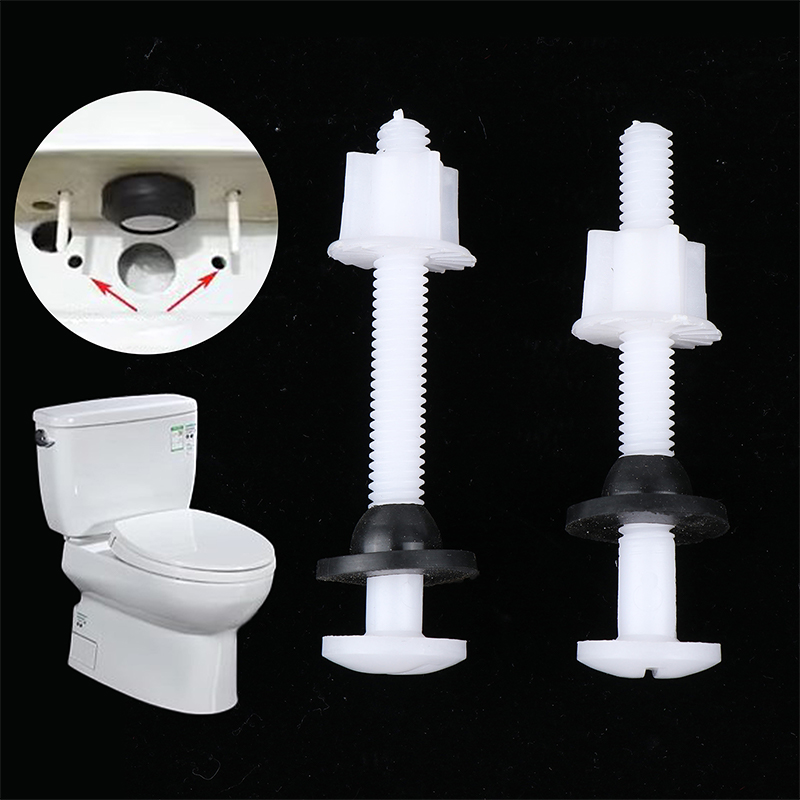 Home Bathroom Repair - 2 Pcs Plastic Toilet Seat Hinge