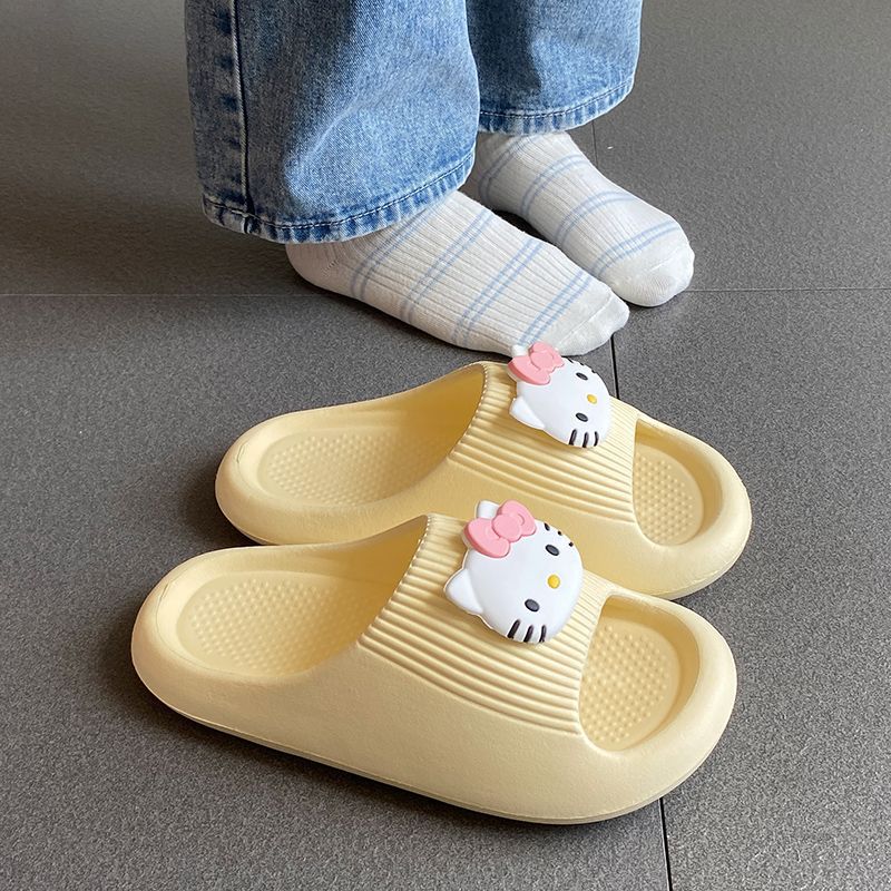 Home Outdoor Bathroom - Sanrio Cute Hello Kitty Thick Sole
