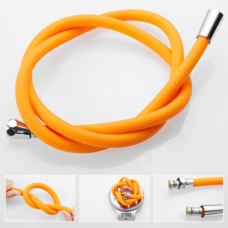 Home Bathroom Renovation - Soft Silicone Flexible Shower Hose Anti-Winding