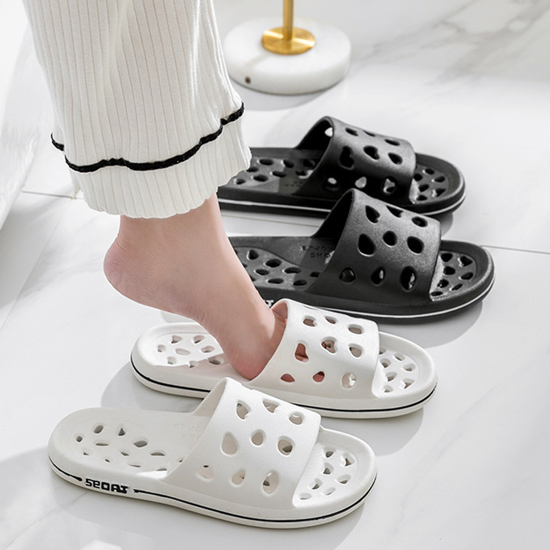 Home Bathroom Size - House Slipper Woman Cloud Hollow out