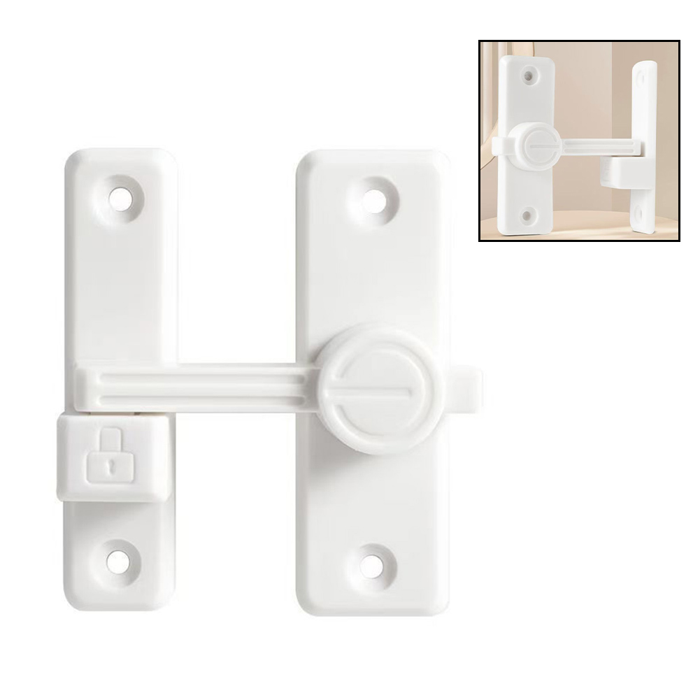 Home Hardware Bathroom Cabinets - White 90 Degree Flip Latch For