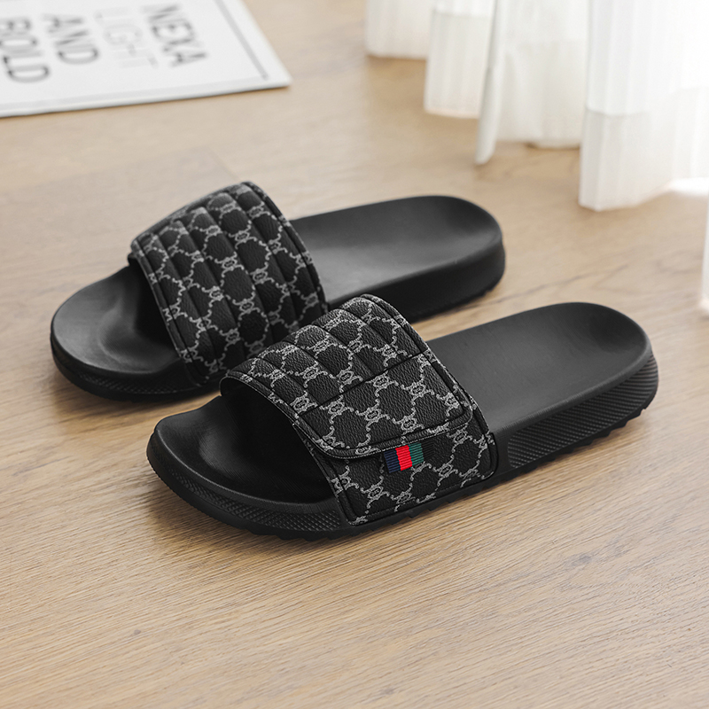 Home Outside Bathroom - Men's Printed Skateboard Sandals Casual Non-Slip