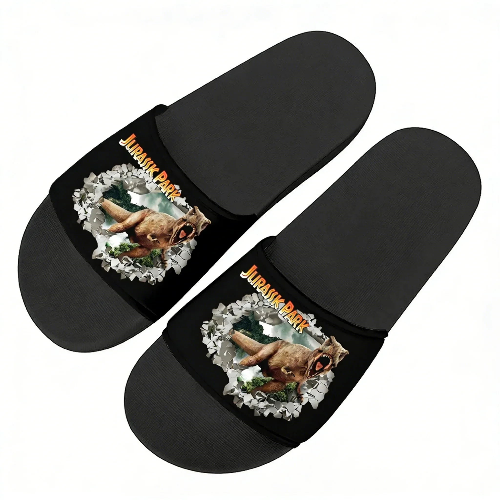Home Outside Bathroom - Hot Jurassic Park Dinosaur Anime Slippers