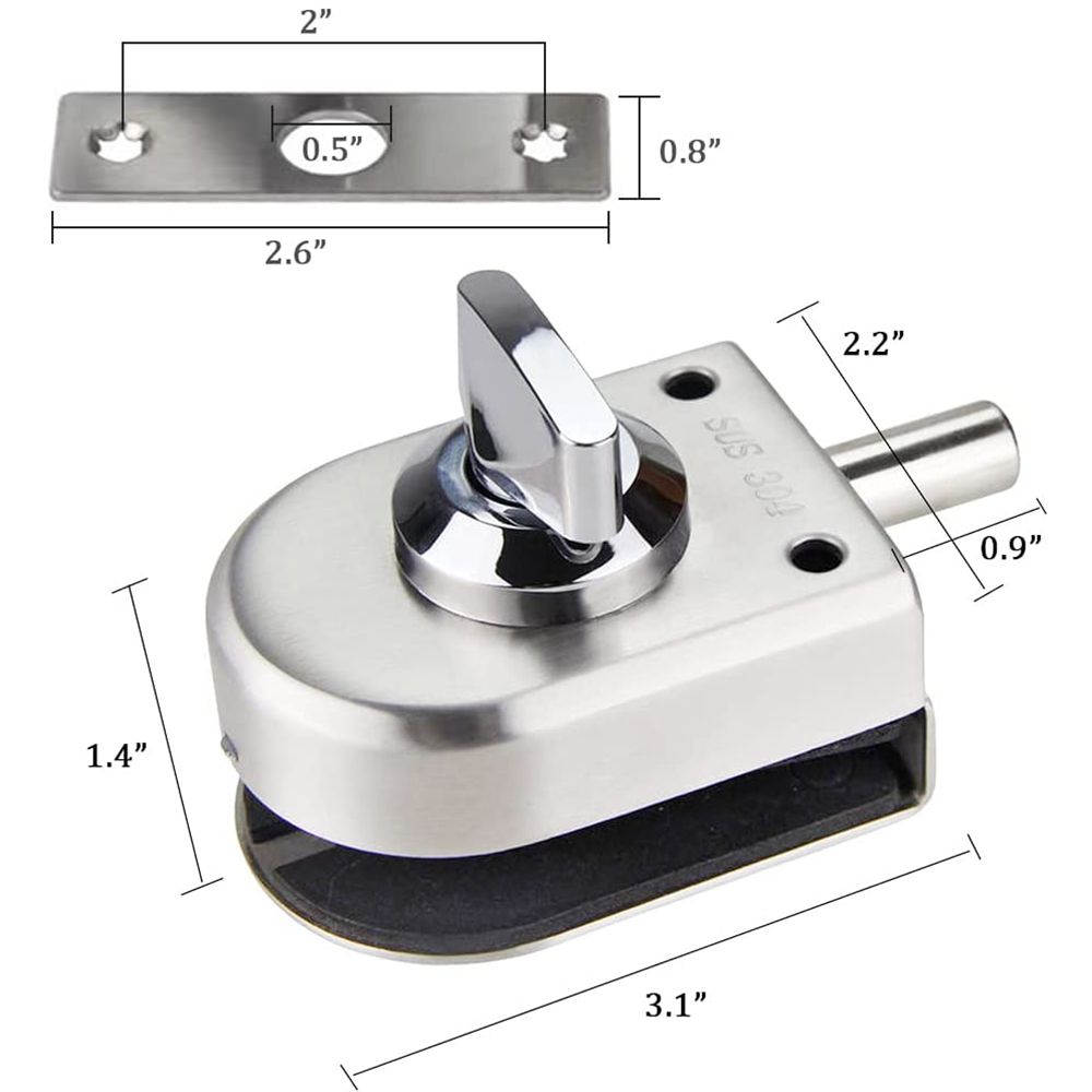 Bathroom Office Anti-Theft Hom - đánh giá và giá Home Bathroom Lock