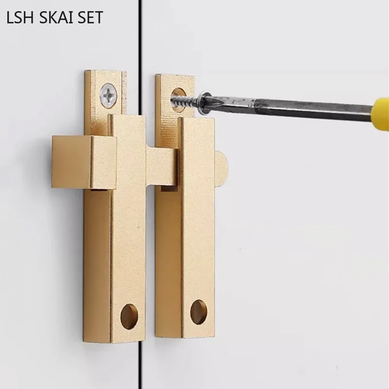 1Pc Aluminium Alloy Door Latch - đánh giá và giá Home Hardware Bathroom Cabinets