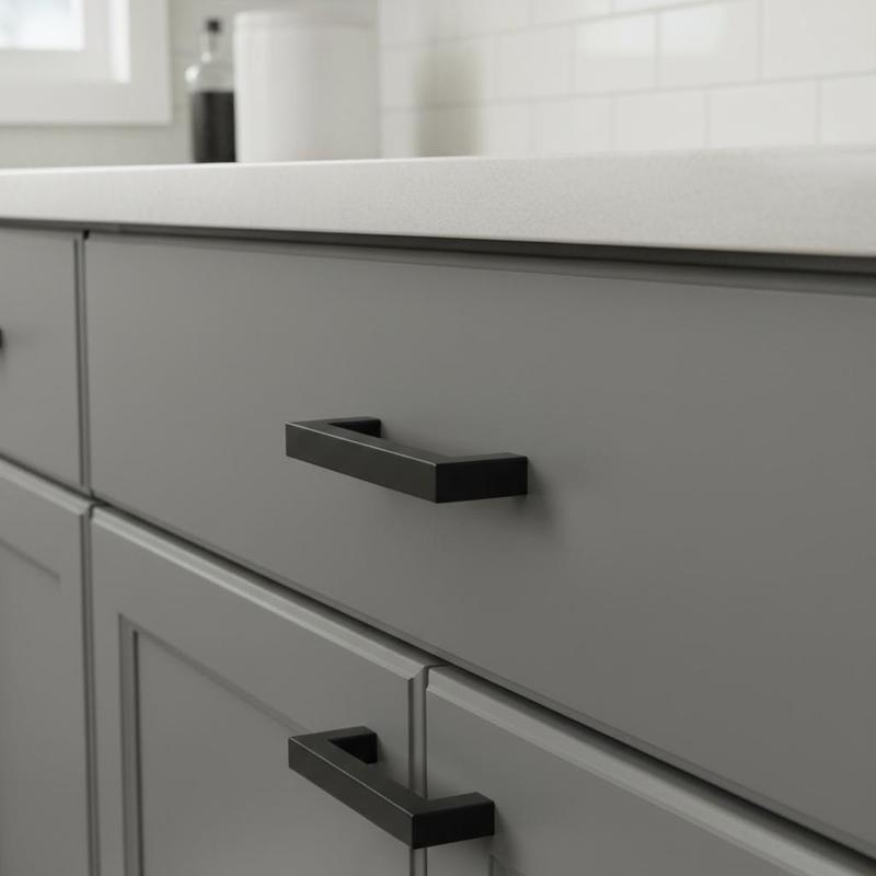 Slim Square Drawer Hardware 3. - đánh giá và giá Home Hardware Bathroom Cabinets