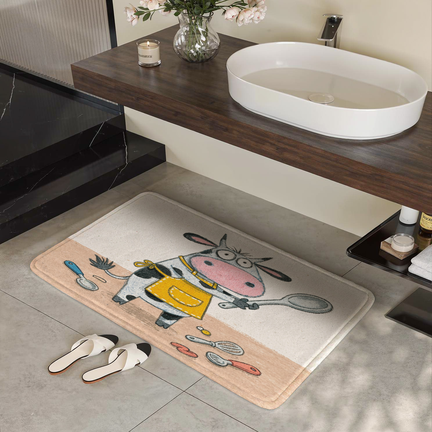 Adorable Cartoon Pig Kitchen U - đánh giá và giá Adorable Home Bathroom Ideas