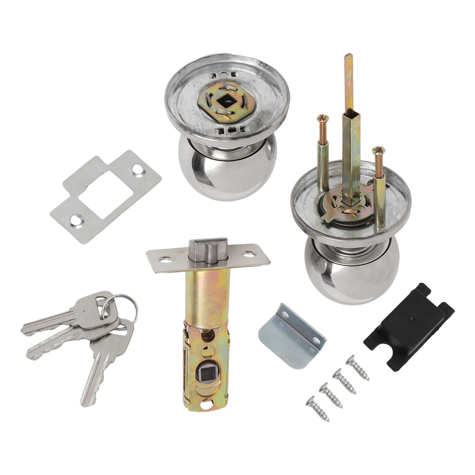 Door Set Knob Handle Lock With - đánh giá và giá Home Bathroom Lock