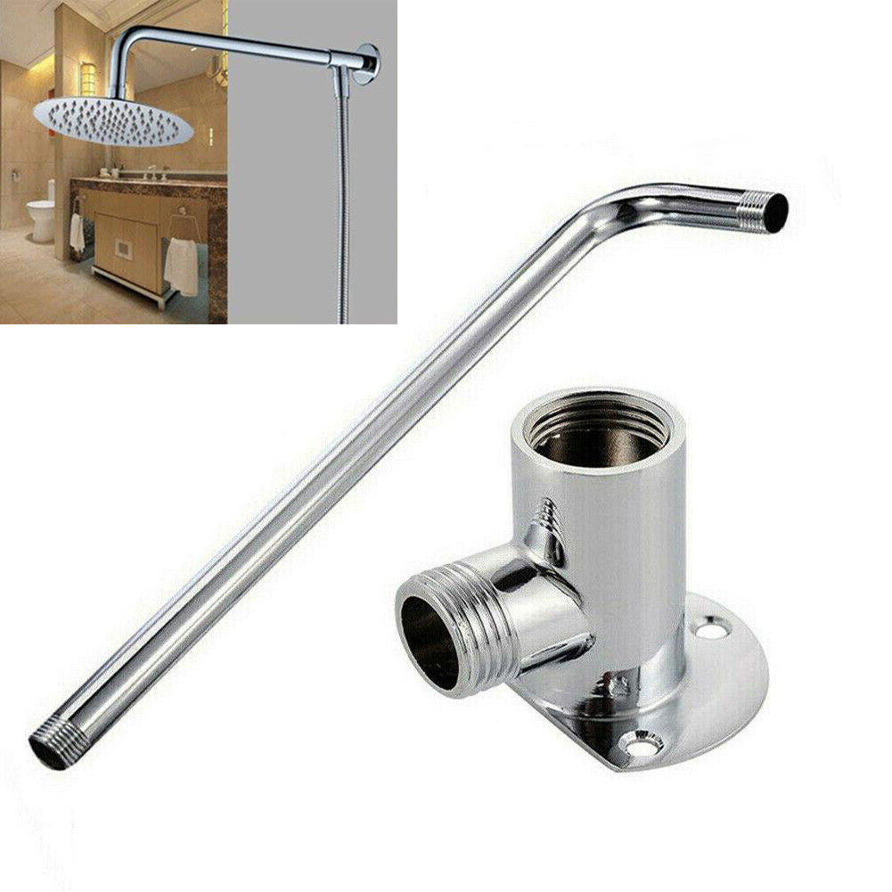 Stainless Steel Shower Arm Wal - đánh giá và giá Home Bathroom Renovation