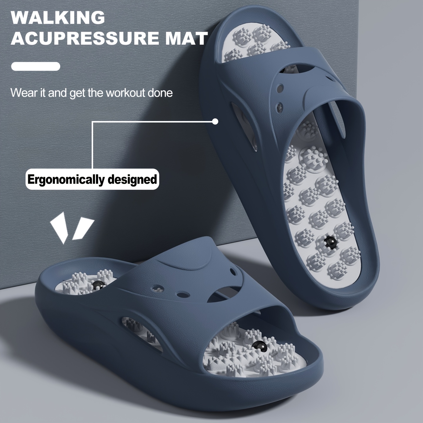 Women Men EVA Massage Slippers - đánh giá và giá Home Bathroom Size