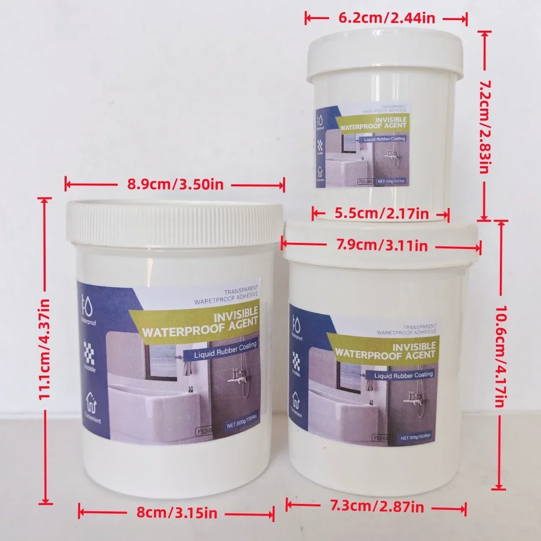 500g/300g/100g  Clear Waterpro - đánh giá và giá Home Bathroom Repair