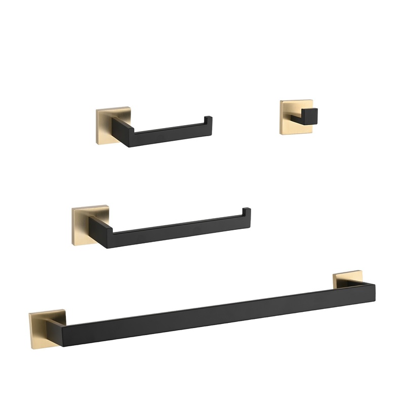 4-Piece Bathroom Hardware Set, - đánh giá và giá Home Hardware Bathroom Mirrors