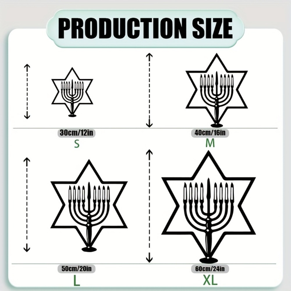 CIFBUY Metal Wall Art Menorah  - đánh giá và giá Home & Bathroom Building Products Pte Ltd Photos