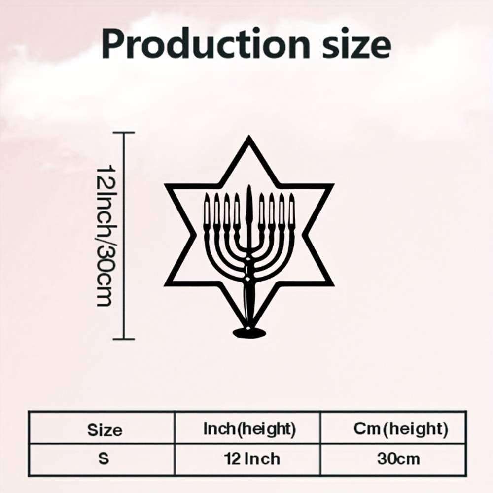 CIFBUY Metal Wall Art Menorah  - đánh giá và giá Home & Bathroom Building Products Pte Ltd Photos