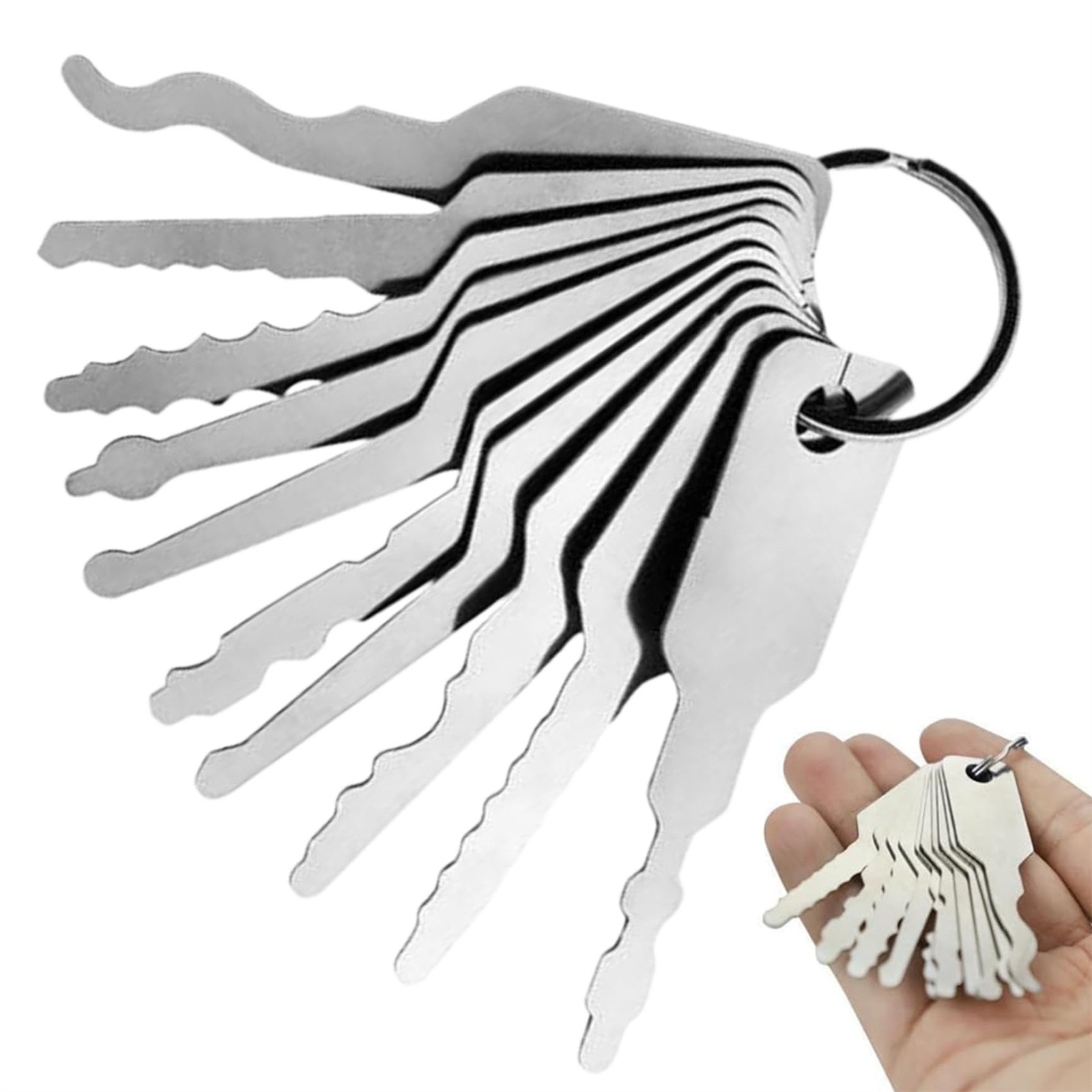 10pcs/Lot Uncut Key Blanks Loc - đánh giá và giá Home Bathroom Lock