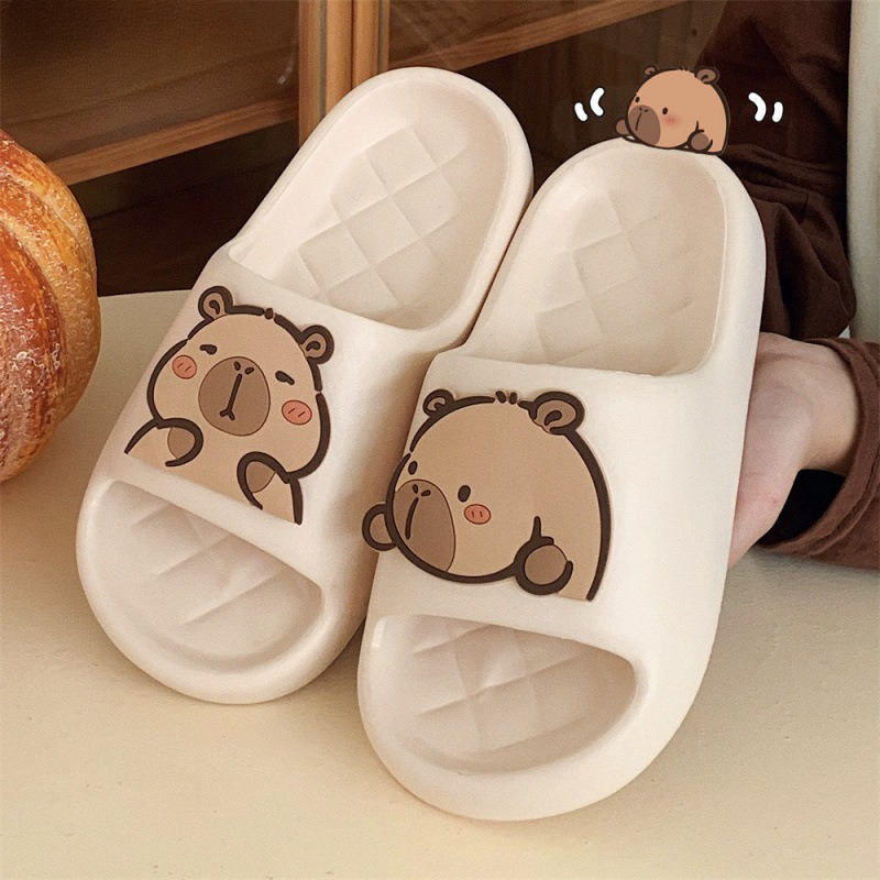 Women Slippers Cute Capybara H - đánh giá và giá Home Bathroom Size