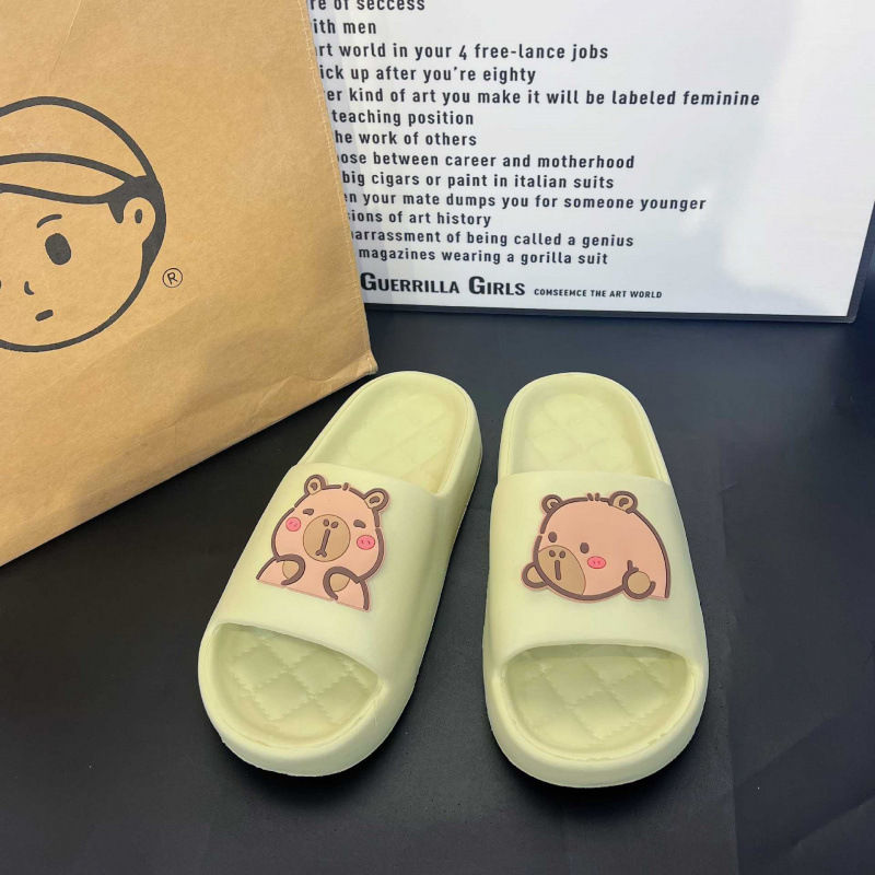 Women Slippers Cute Capybara H - đánh giá và giá Home Bathroom Size