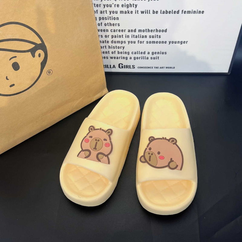 Women Slippers Cute Capybara H - đánh giá và giá Home Bathroom Size
