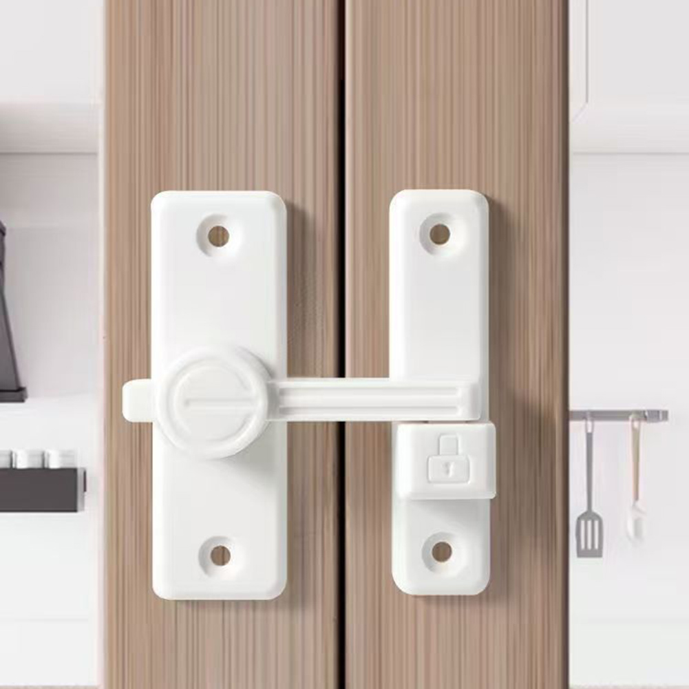 White 90 Degree Flip Latch For - đánh giá và giá Home Hardware Bathroom Cabinets