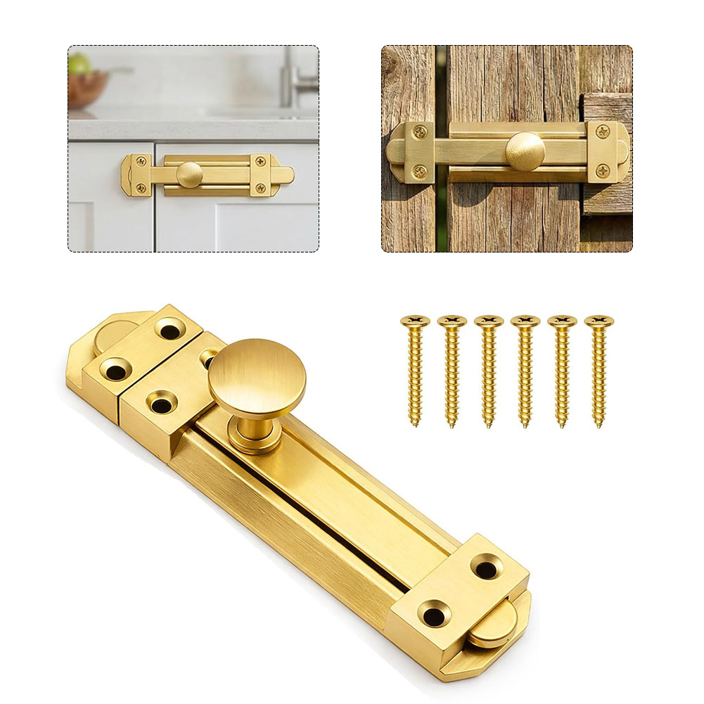 5 Inch Solid Brass Sliding Doo - đánh giá và giá Home Hardware Bathroom Cabinets