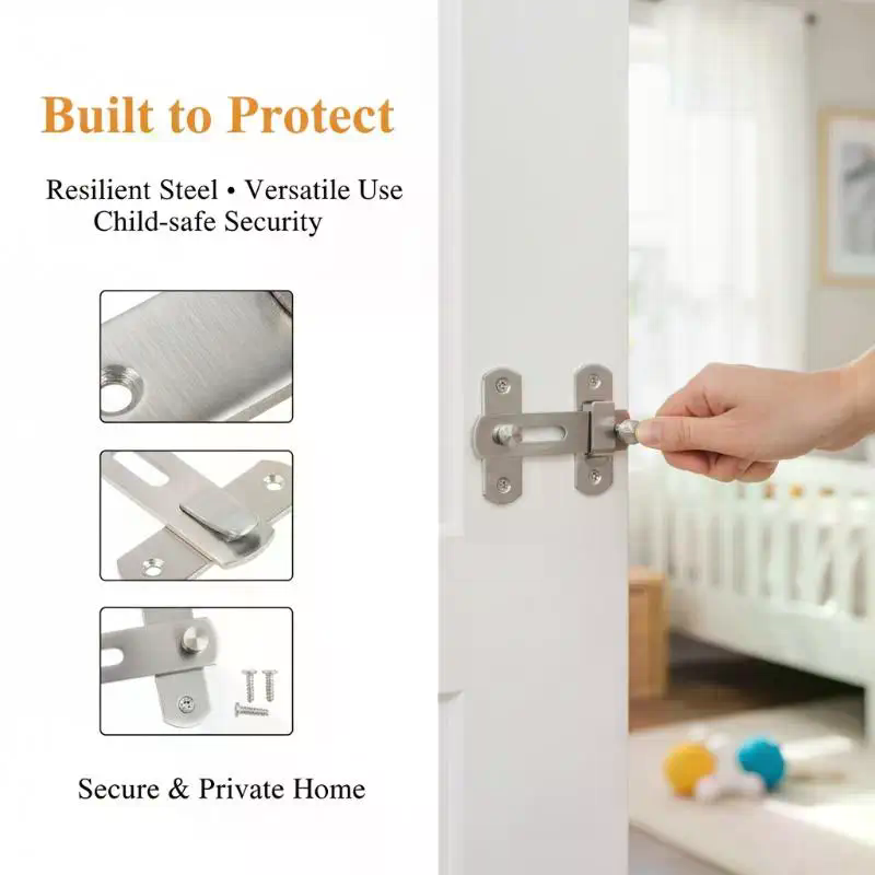 Thick Stainless Steel Door Lat - đánh giá và giá Home Hardware Bathroom Cabinets