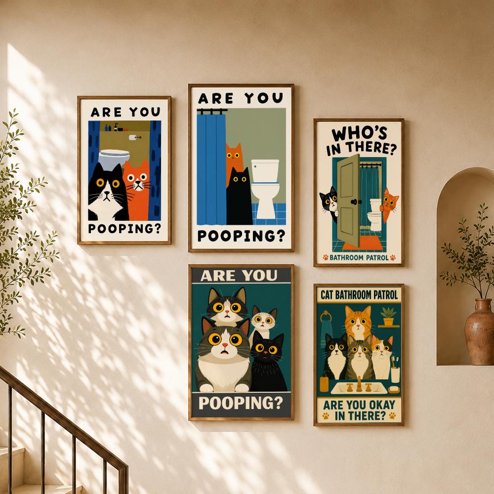 Funny Cats Bathroom Privacy To - đánh giá và giá Home Bathroom Quotes
