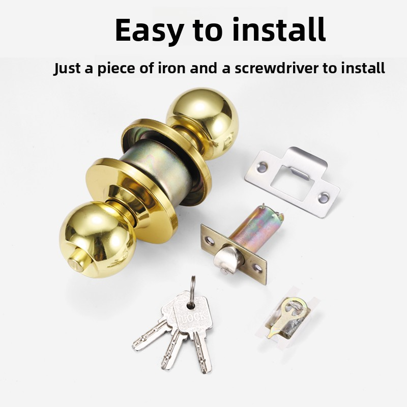 Universal Stainless Steel Sphe - đánh giá và giá Home Bathroom Lock