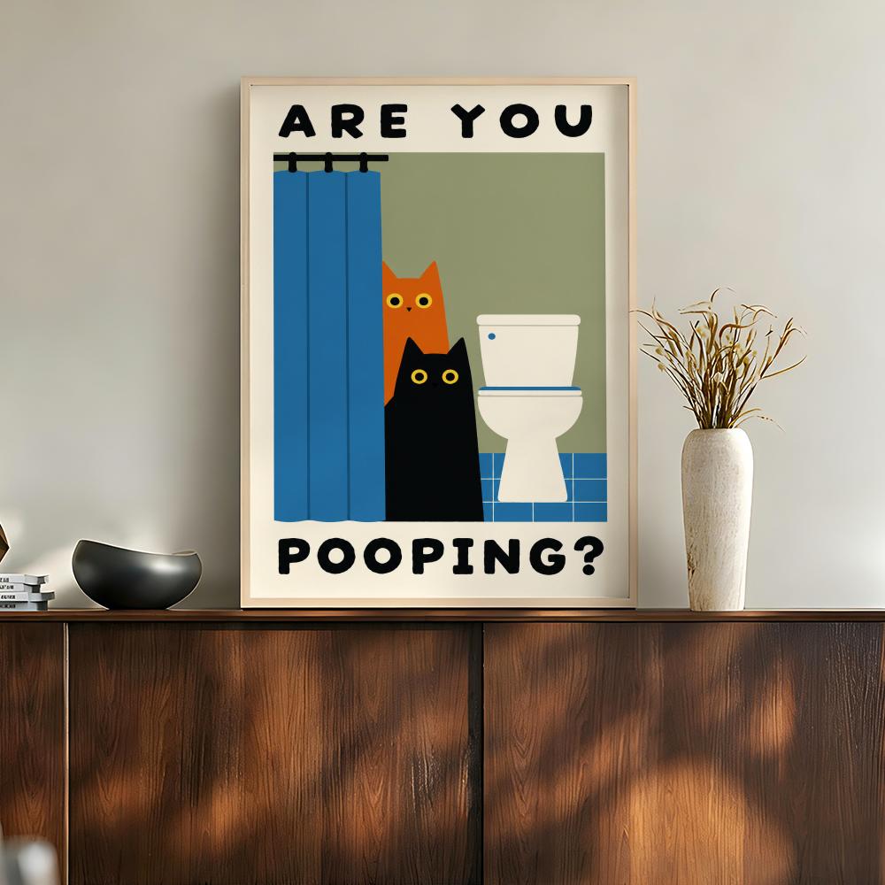 Funny Cats Bathroom Privacy To - đánh giá và giá Home Bathroom Quotes