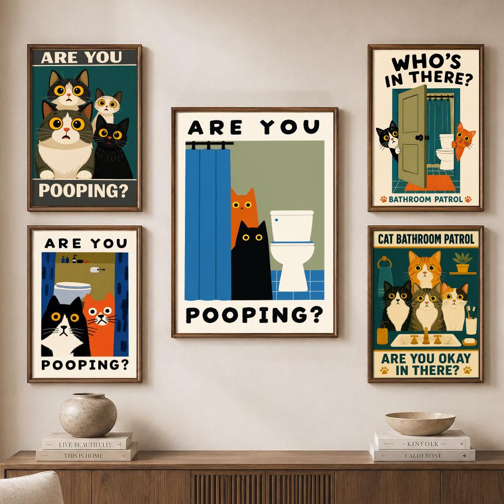 Funny Cats Bathroom Privacy To - đánh giá và giá Home Bathroom Quotes