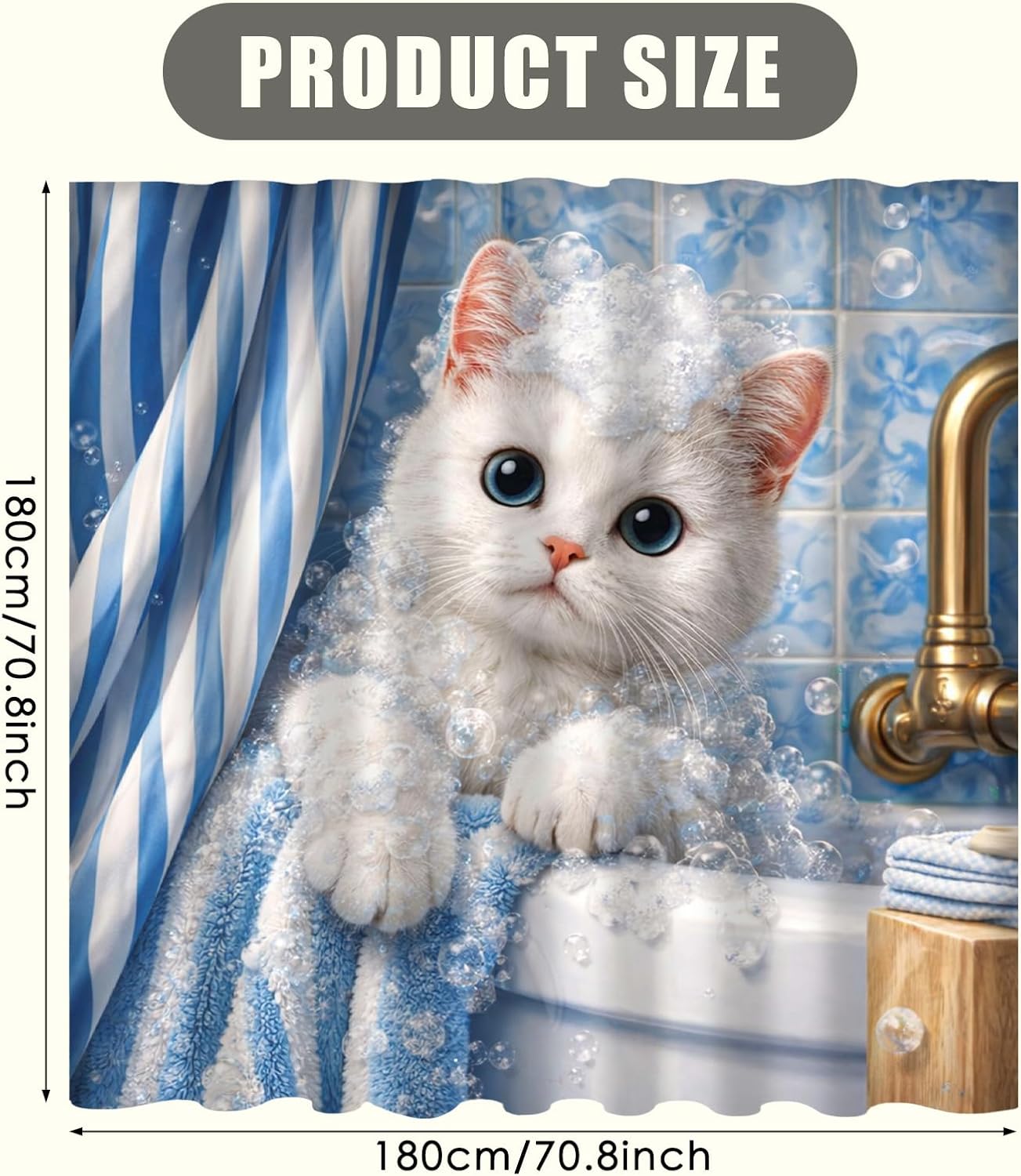 Adorable Kitten Bubble Shower  - đánh giá và giá Adorable Home Bathroom Ideas