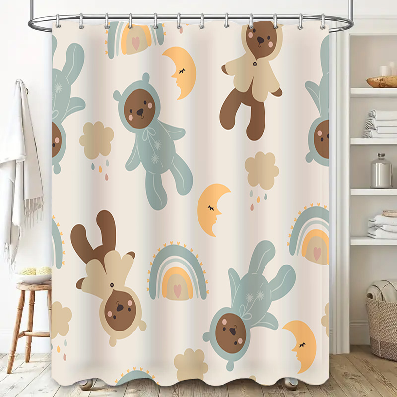 Adorable Animal Print Shower C - đánh giá và giá Adorable Home Bathroom Ideas