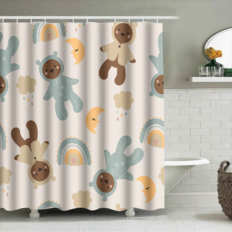 Adorable Animal Print Shower C - đánh giá và giá Adorable Home Bathroom Ideas
