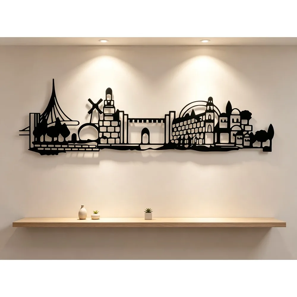 CIFBUY Iron Wall Art Jerusalem - đánh giá và giá Home & Bathroom Building Products Pte Ltd Photos
