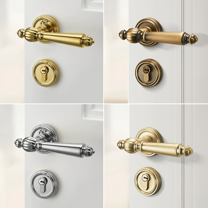 Luxurious Silent Door Lock Set - đánh giá và giá Home Bathroom Lock