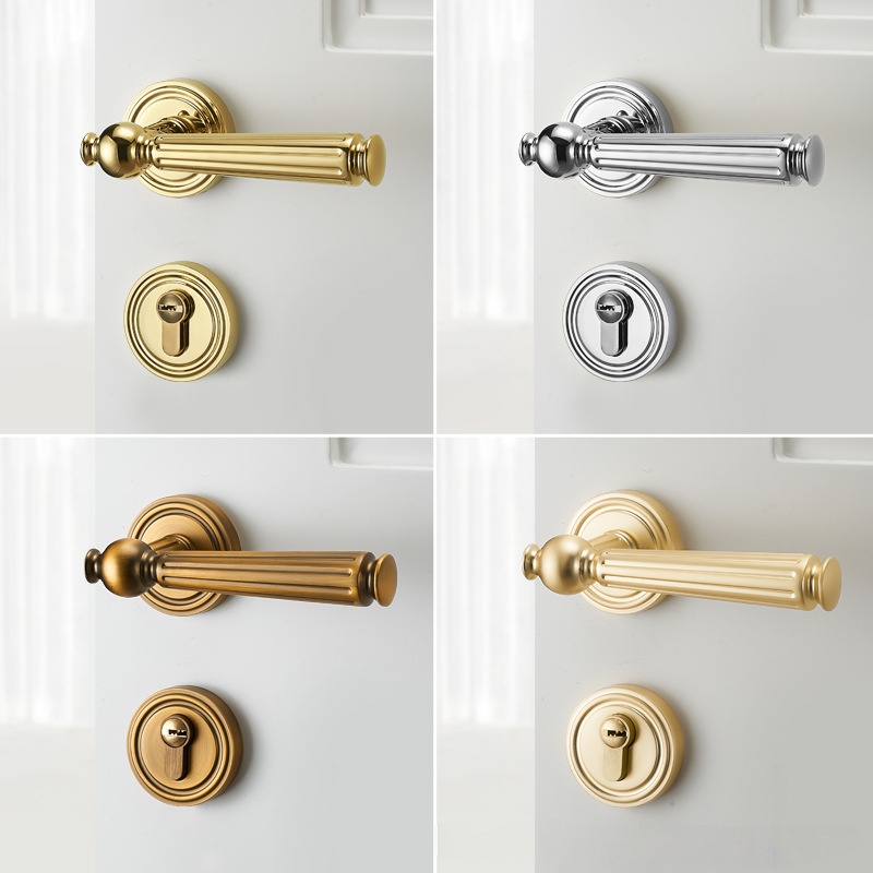 Luxurious Silent Door Lock Set - đánh giá và giá Home Bathroom Lock