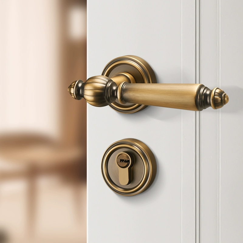 Luxurious Silent Door Lock Set - đánh giá và giá Home Bathroom Lock