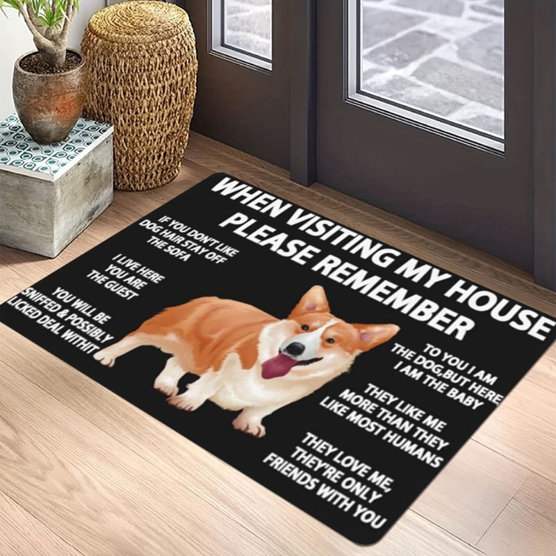 Cartoon Geometric Pet Dog Carp - đánh giá và giá Home Bathroom Quotes