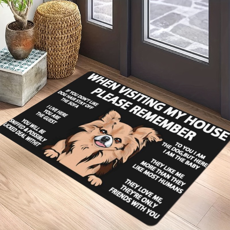 Cartoon Geometric Pet Dog Carp - đánh giá và giá Home Bathroom Quotes
